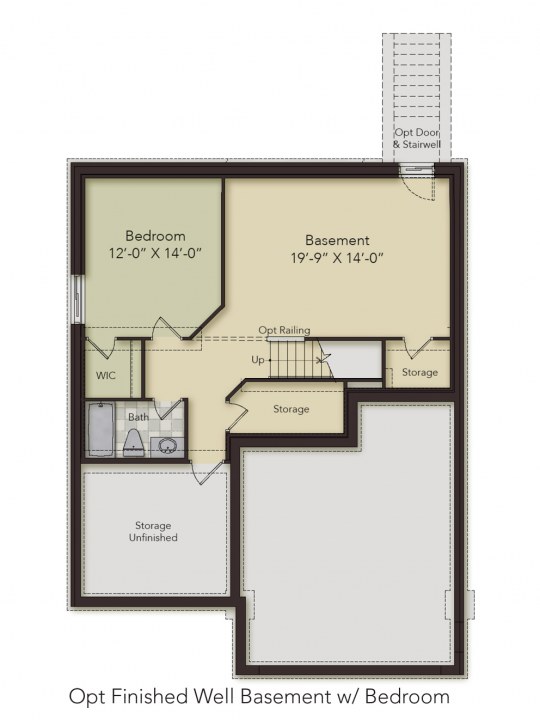 Jarvis Floor Plan at River Mill | HHHunt Homes